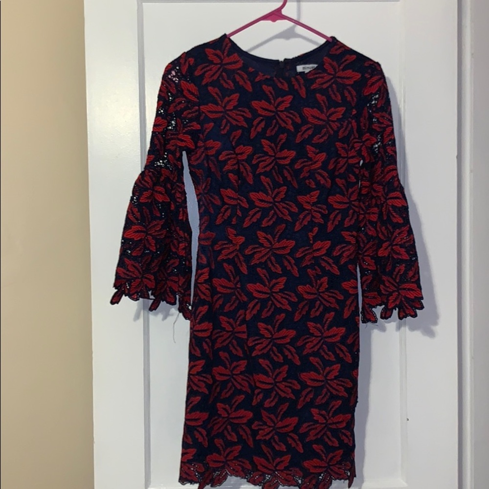 Lace Bell Sleeve Dress- Size Small